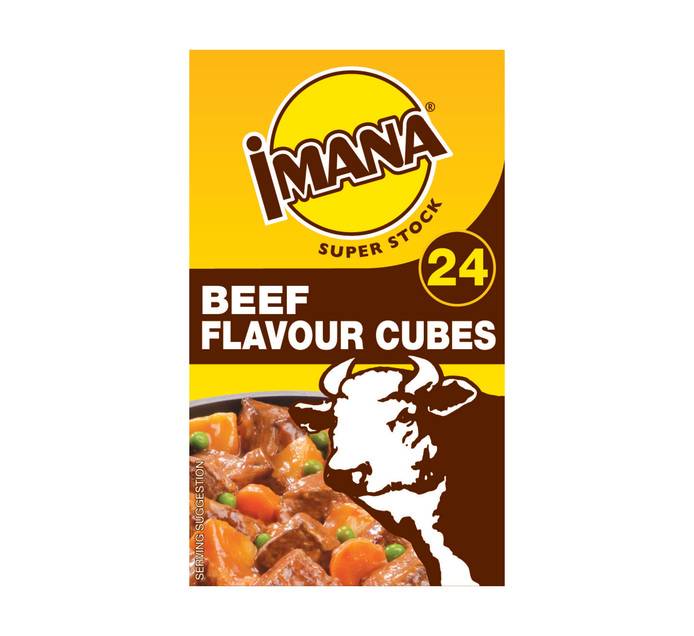 Imana Beef Super Stock Cubes 24 Pack